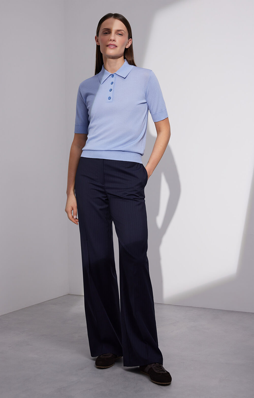 Sweter z kołnierzem - 8