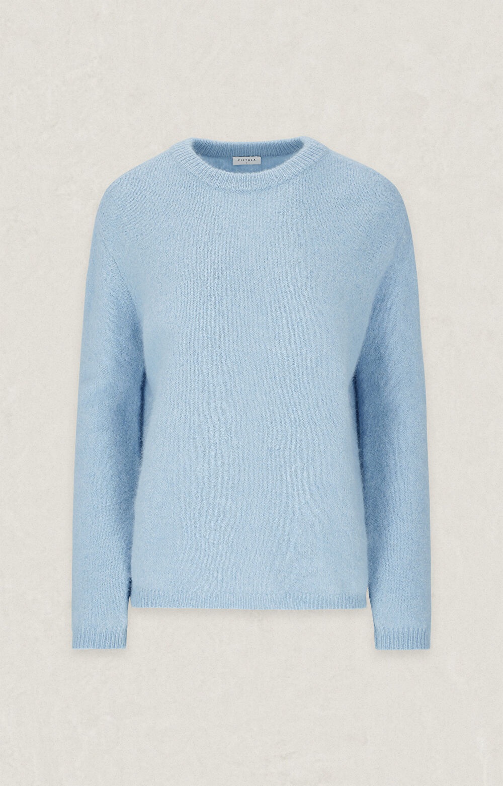 Moherowy sweter round neck - 2