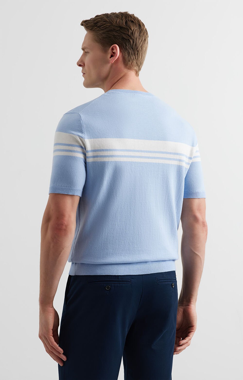 T-shirt swetrowy regular - 3