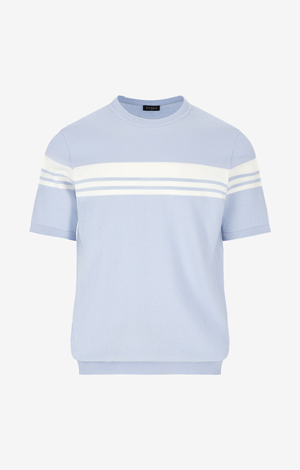 T-shirt swetrowy regular - 2