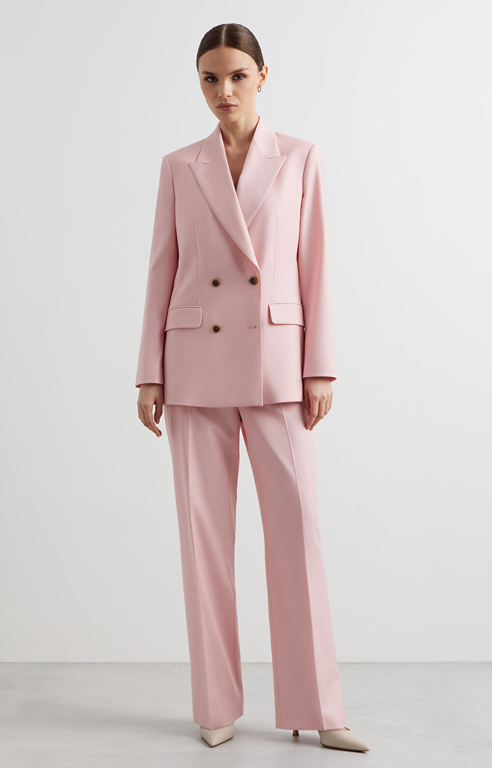 Dwurzędowa marynarka slim do garnituru - Mix&Match - 2