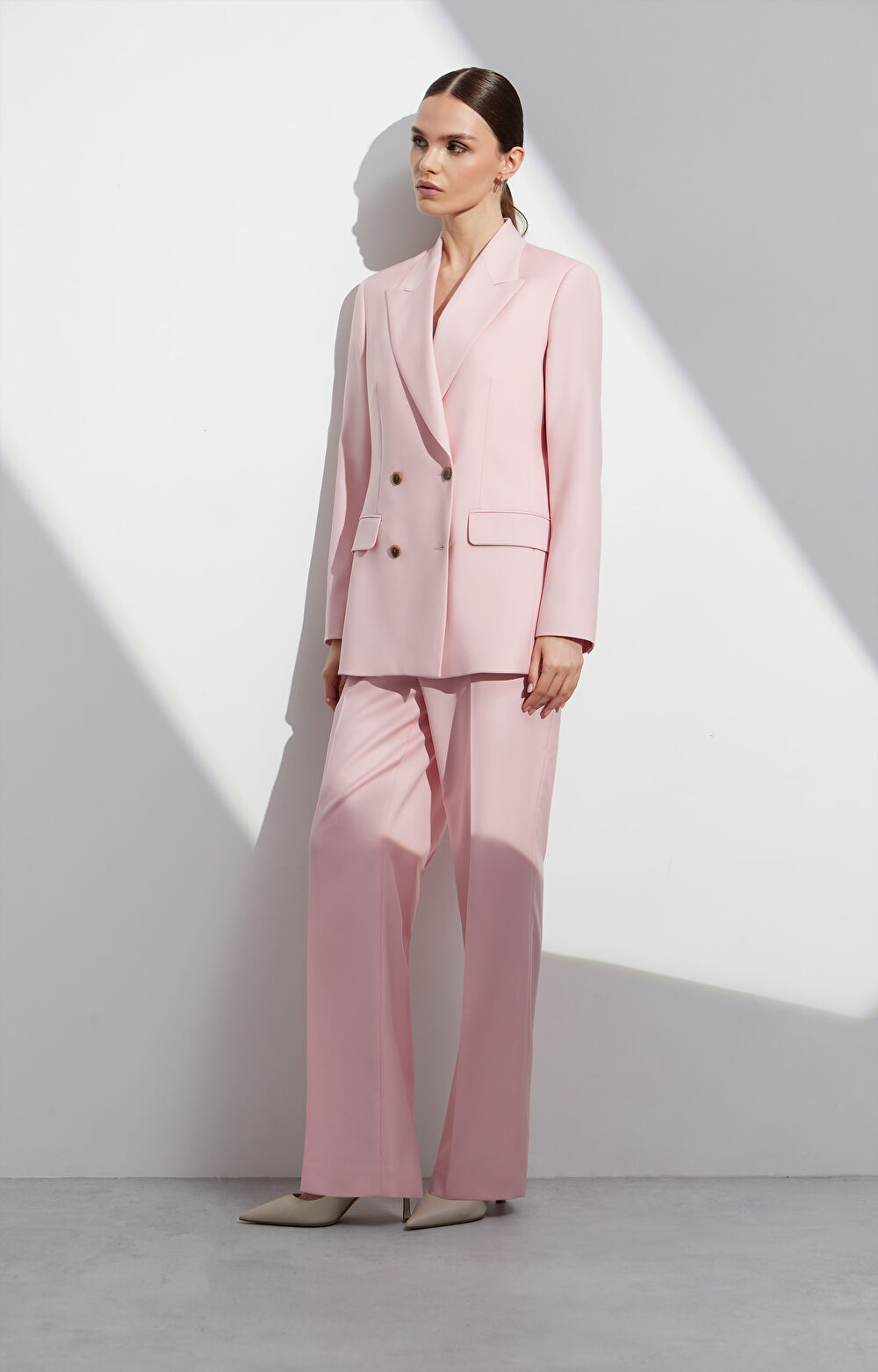 Spodnie slim do garnituru - Mix&Match - 4