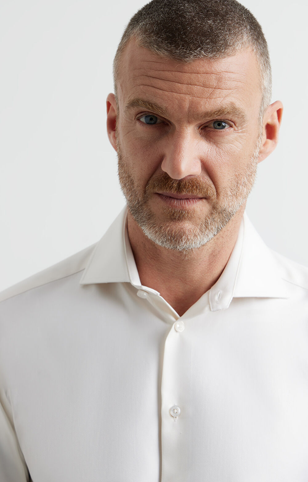 Koszula slim w diagonalny wzór - 2