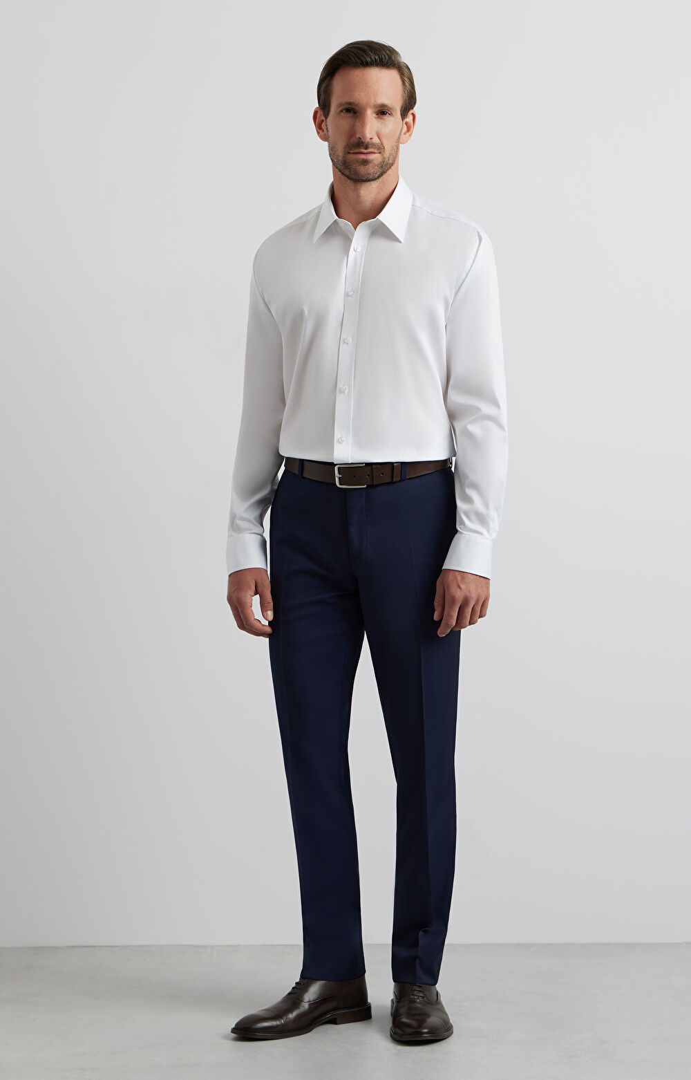 Koszula regular z bawełny Two Ply - 5