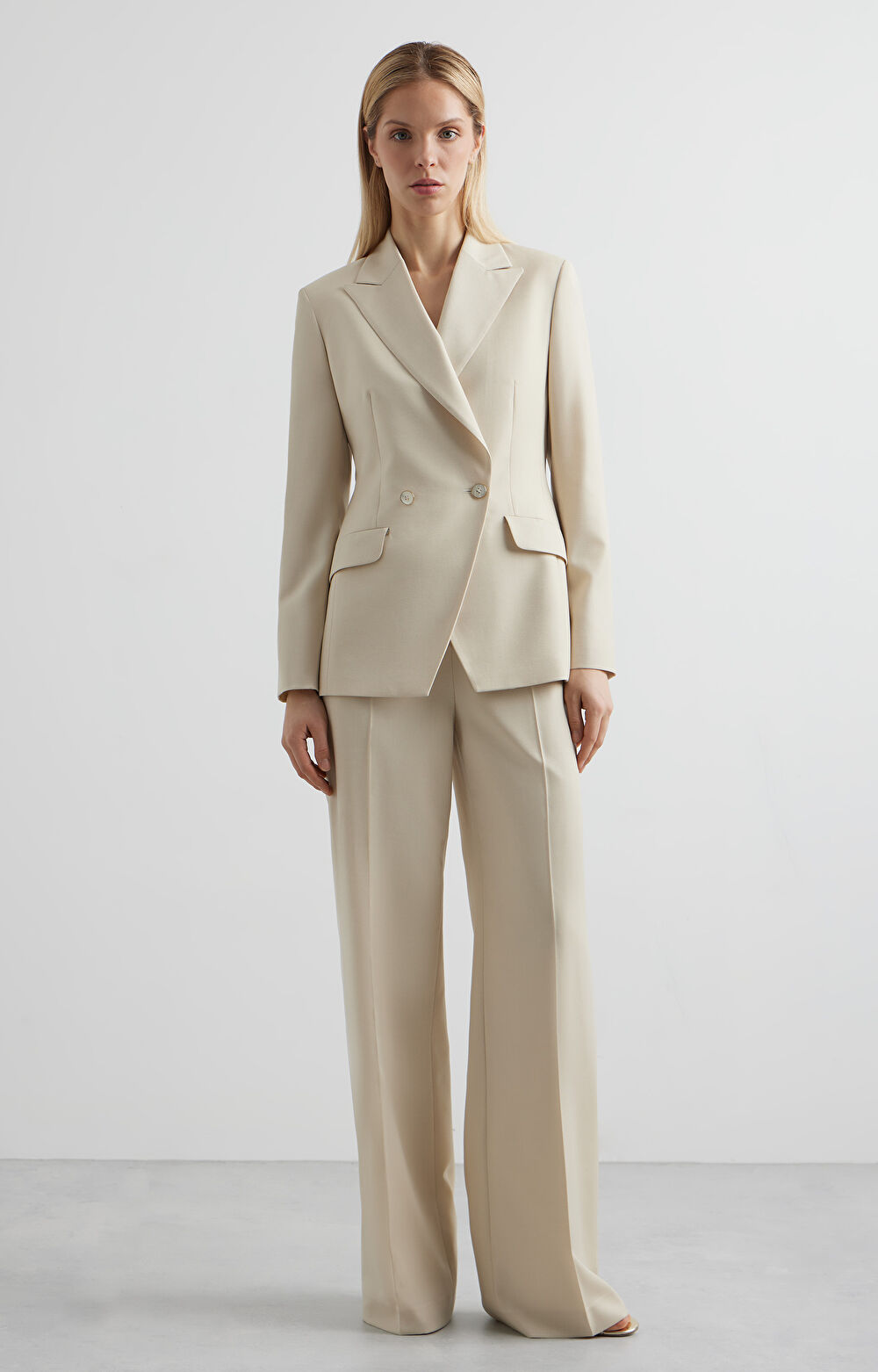 Dwurzędowa marynarka slim do garnituru - Mix&Match - 3