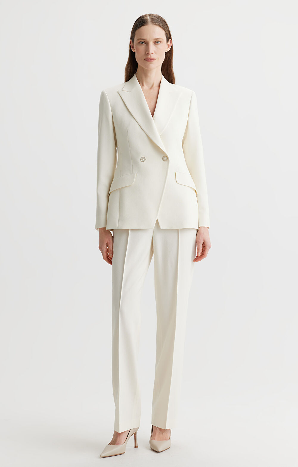 Dwurzędowa marynarka slim do garnituru - Mix&Match