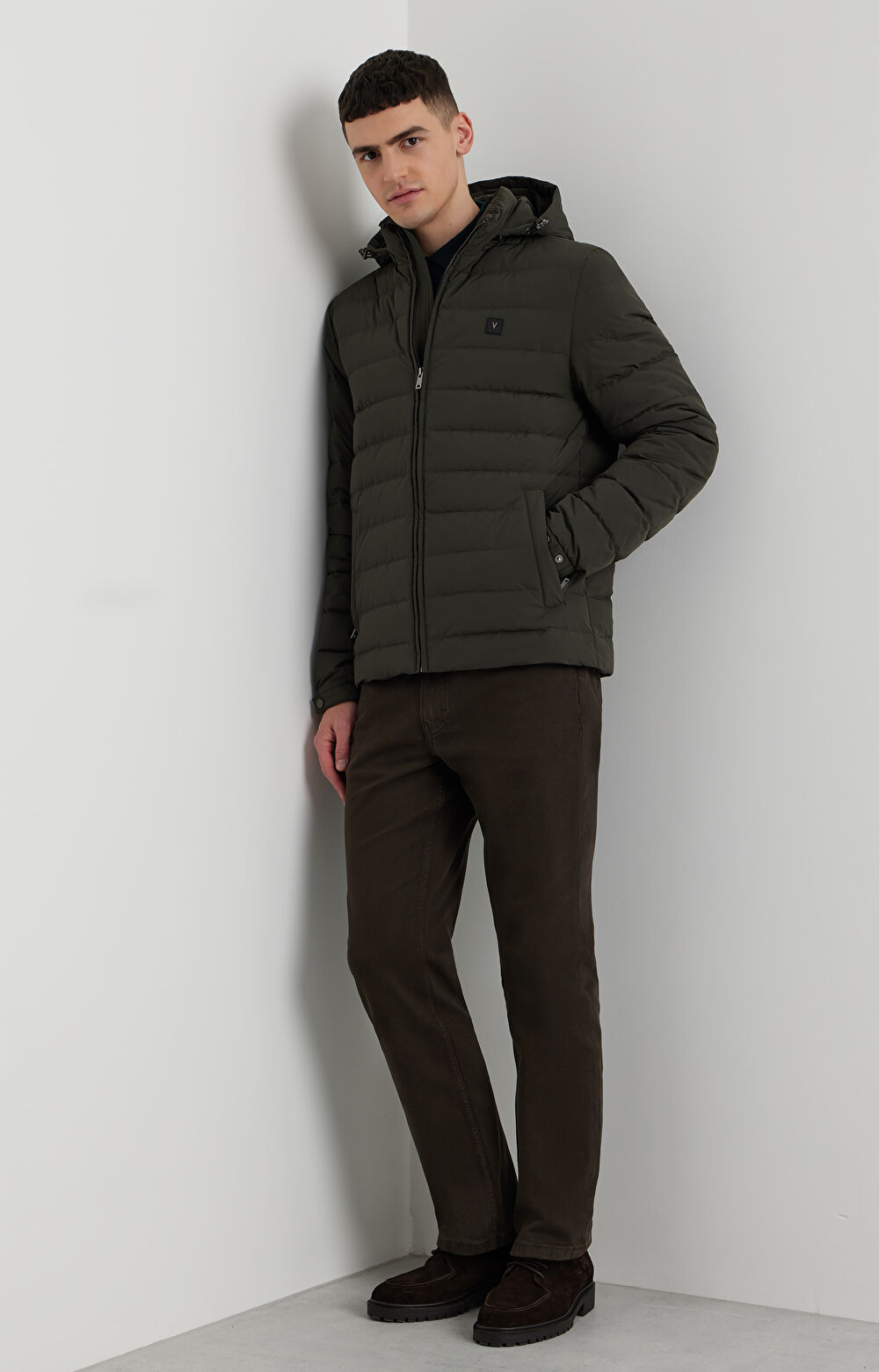 Puchowa kurtka regular - 4