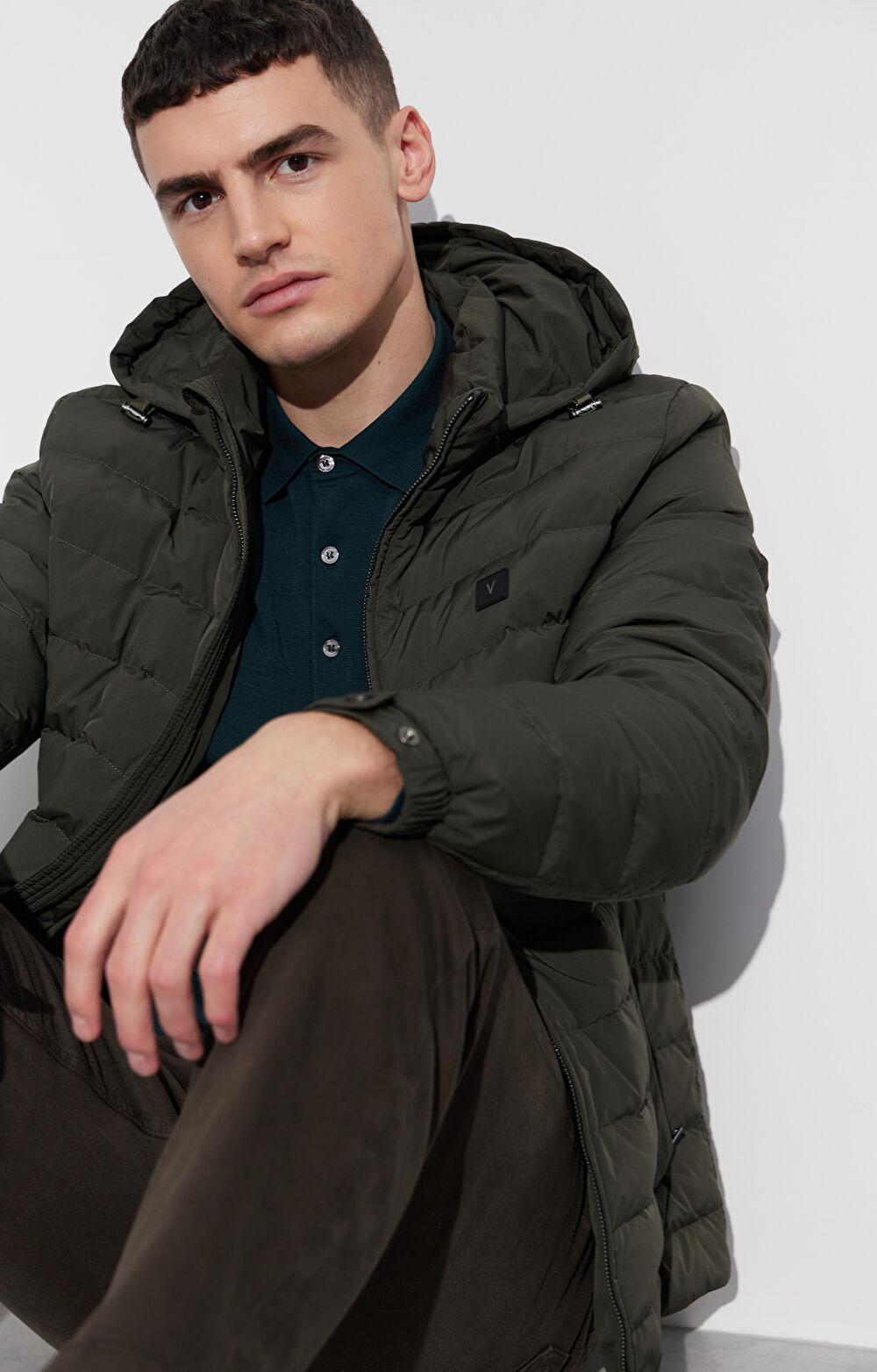 Puchowa kurtka regular - 10