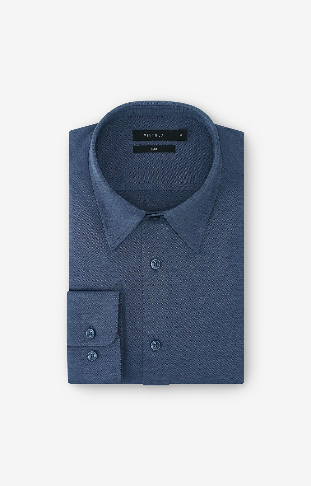 Dzianinowa koszula slim - 2