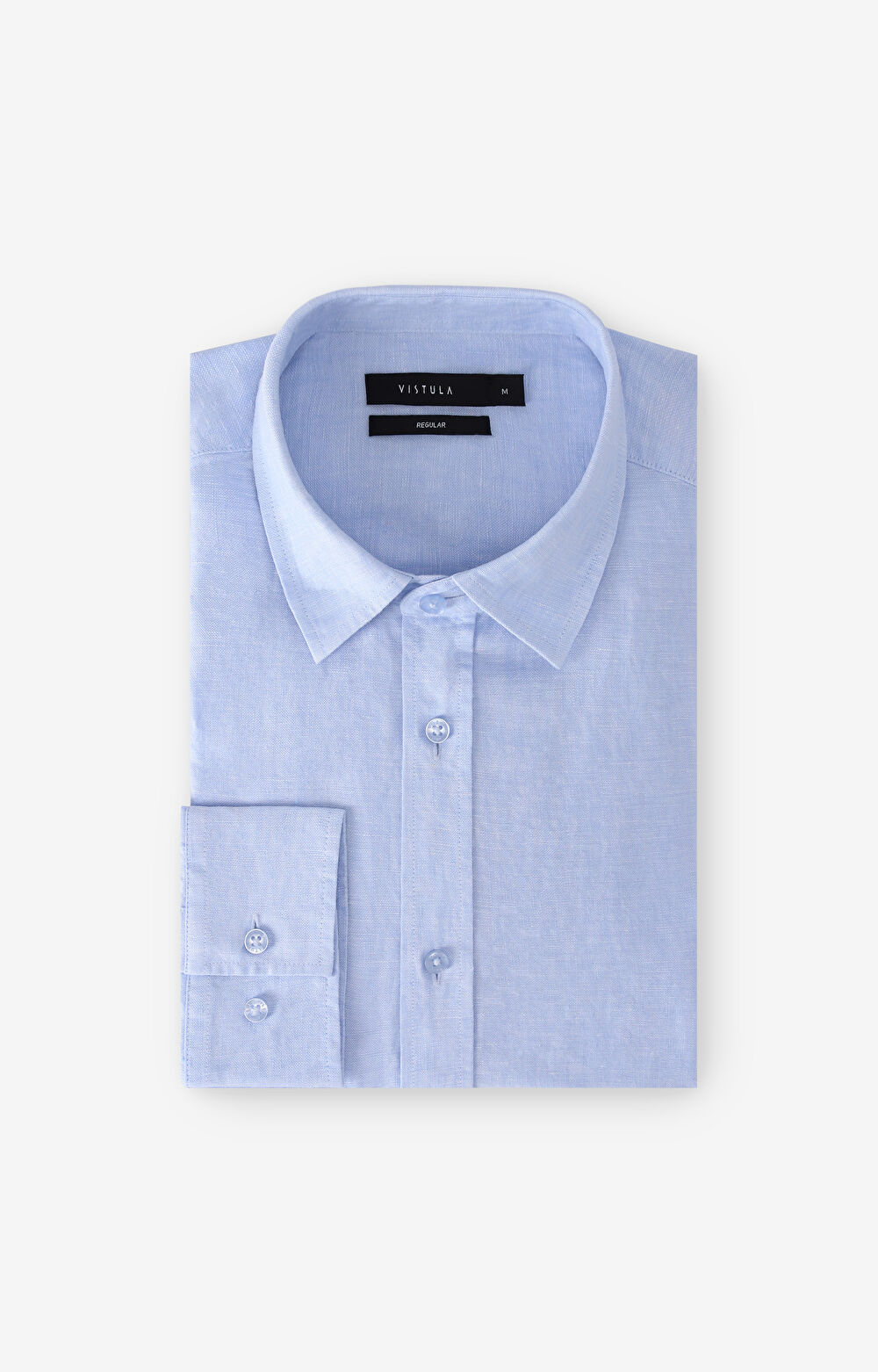 Lniana koszula regular - 2