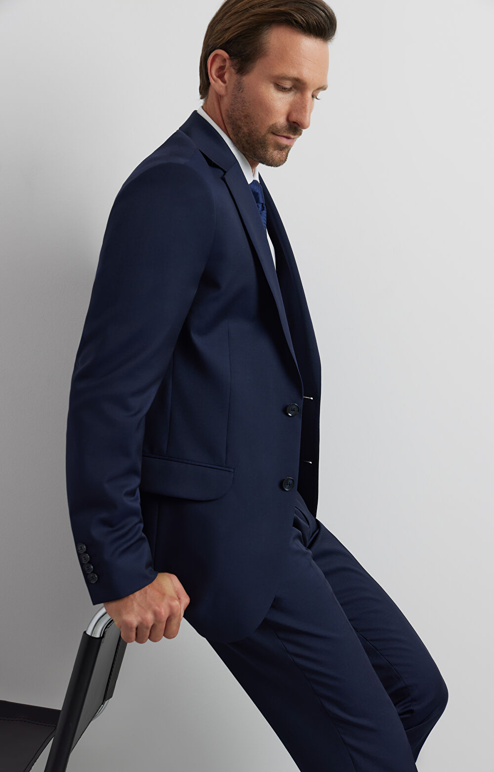 Niebieska marynarka - set VISTULA - 8