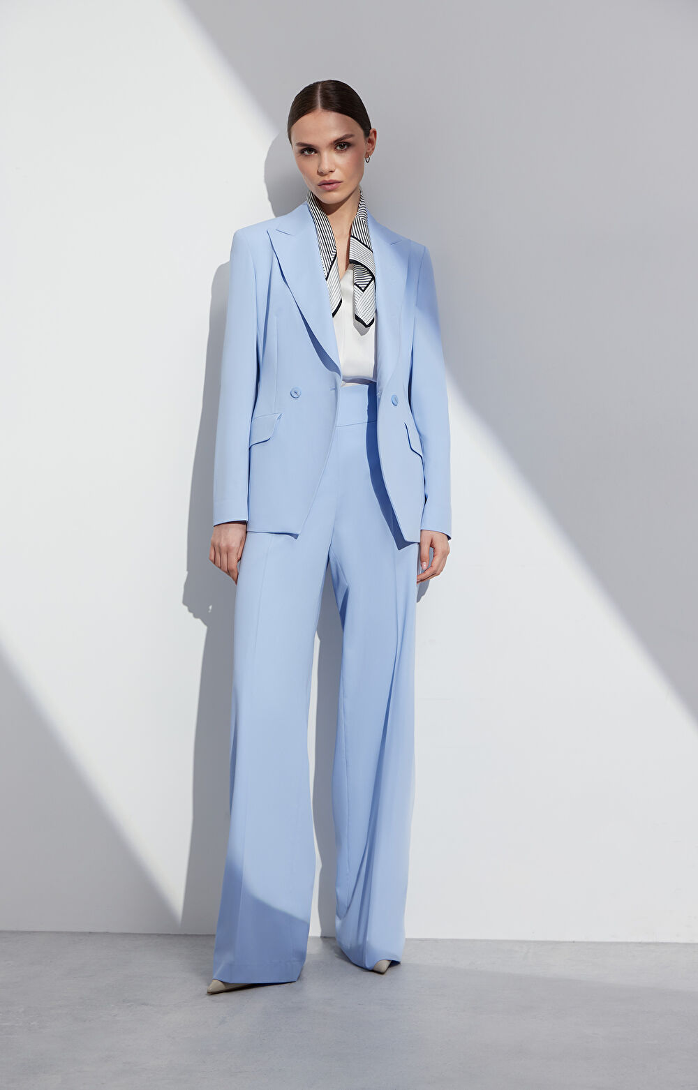 Dwurzędowa marynarka slim do garnituru - Mix&Match - 5