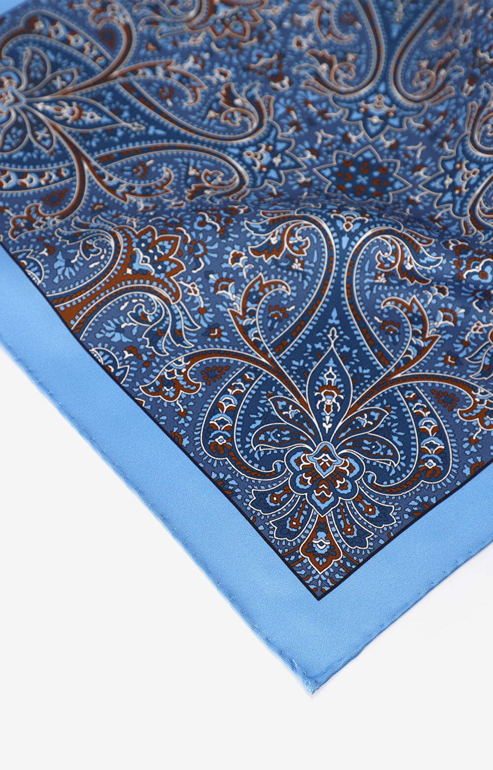 Jedwabna poszetka we wzór paisley - 2