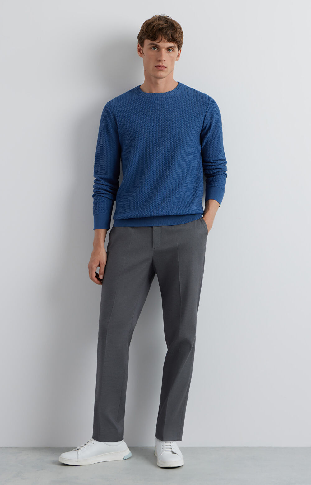 Sweter w mikrowzór - 4