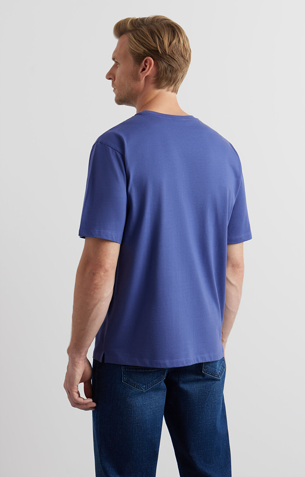 Gładki t-shirt - 2