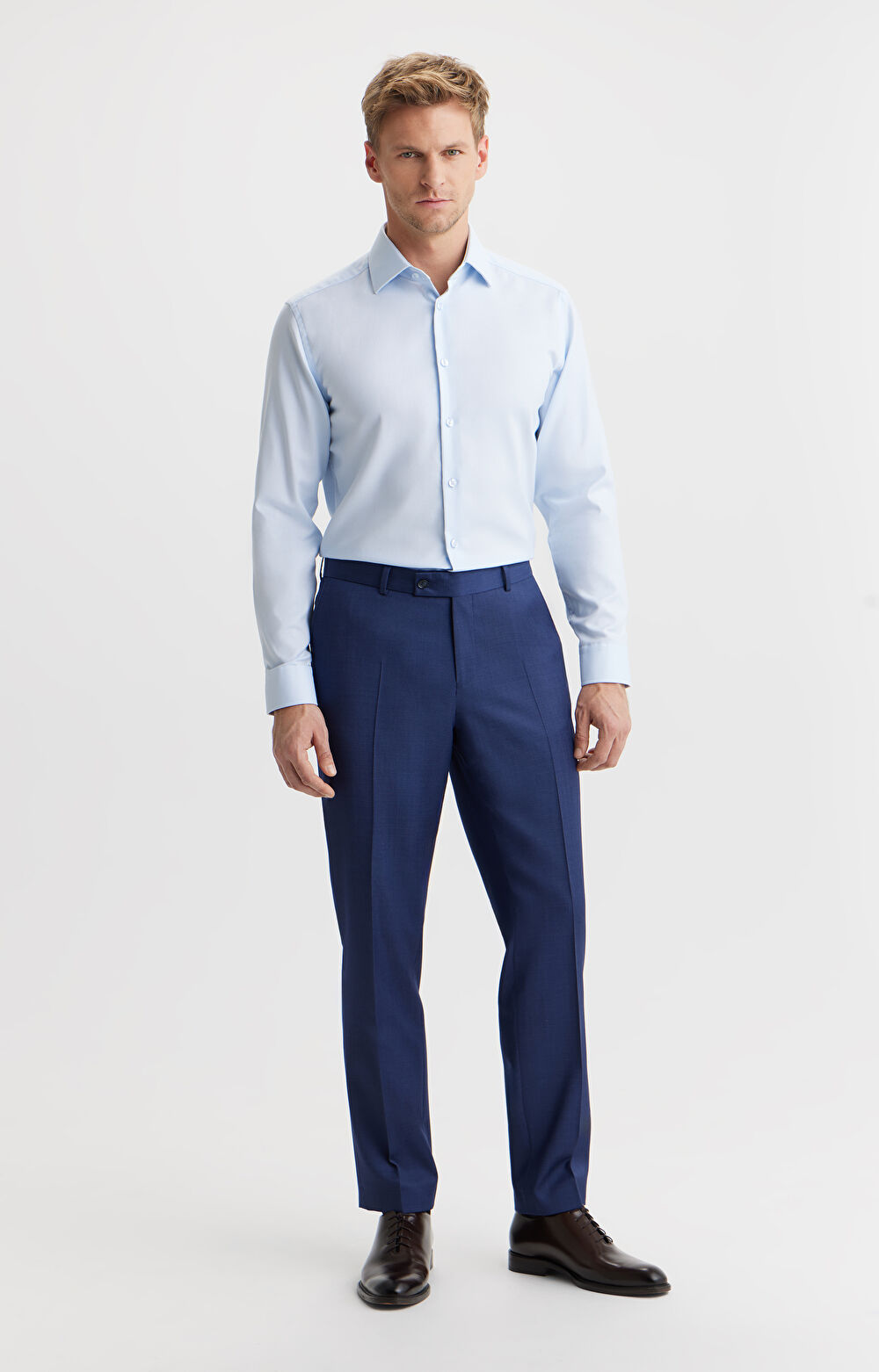 Spodnie slim fit do garnituru - Mix&Match - 3