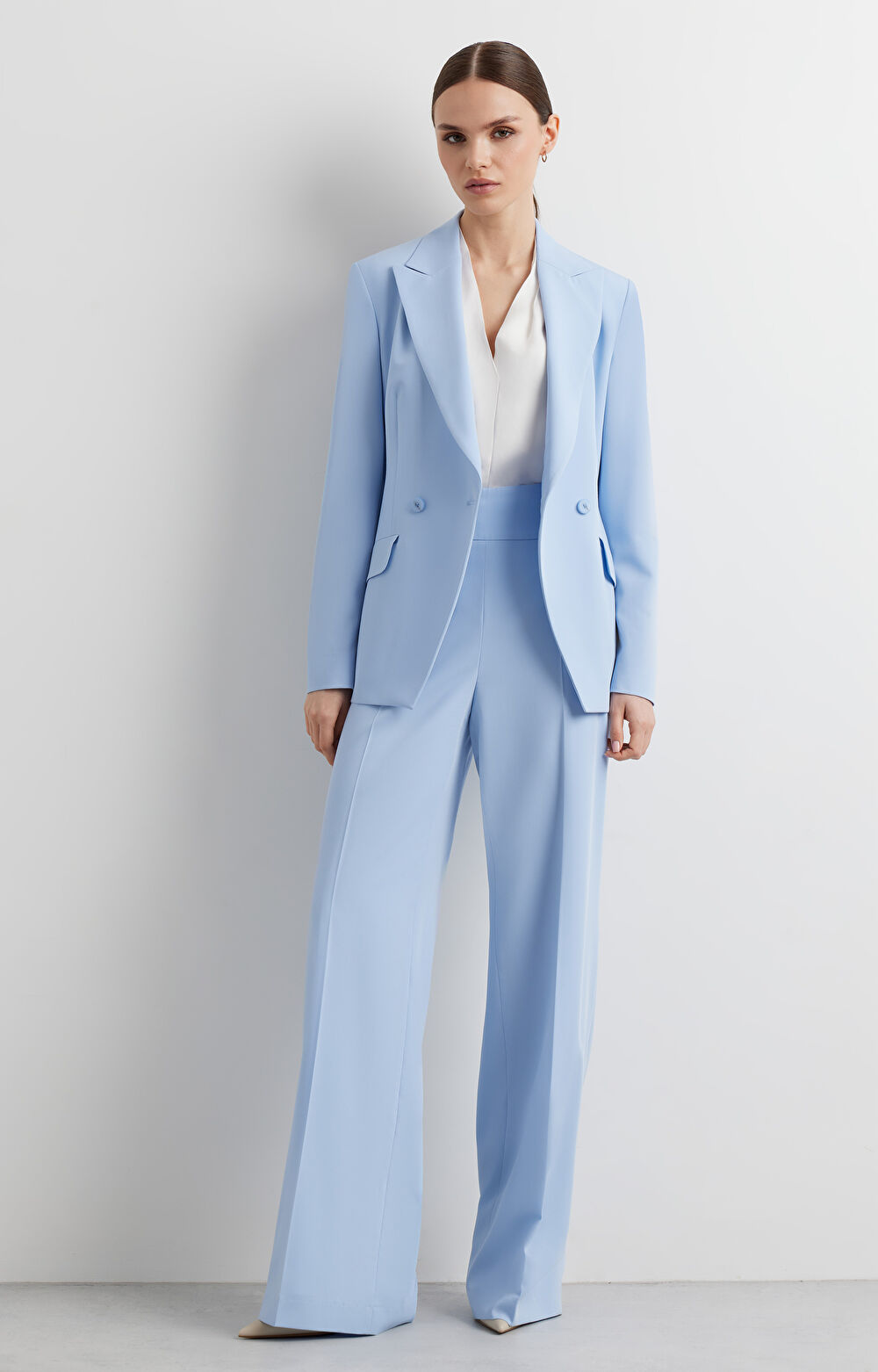 Spodnie regular do garnituru - Mix&Match - 4