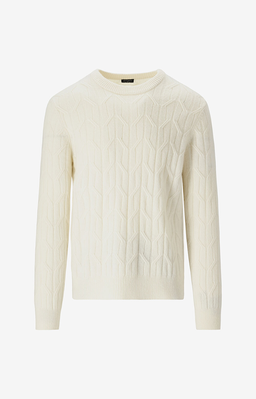Sweter w geometryczny wzór - 2