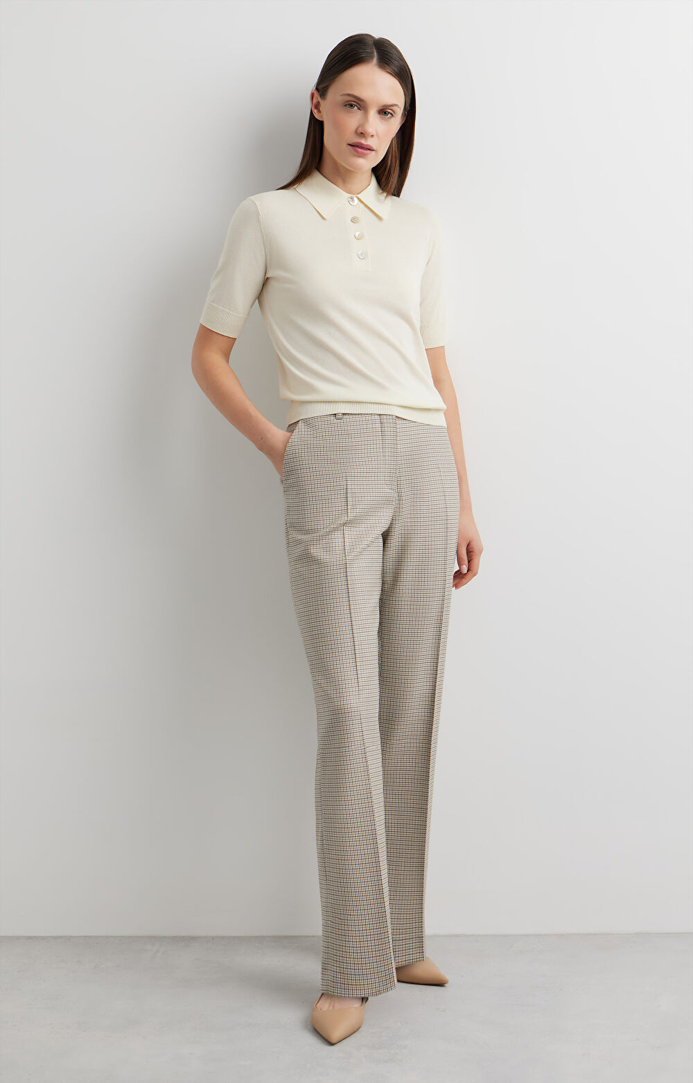 Sweter z kołnierzem - 7