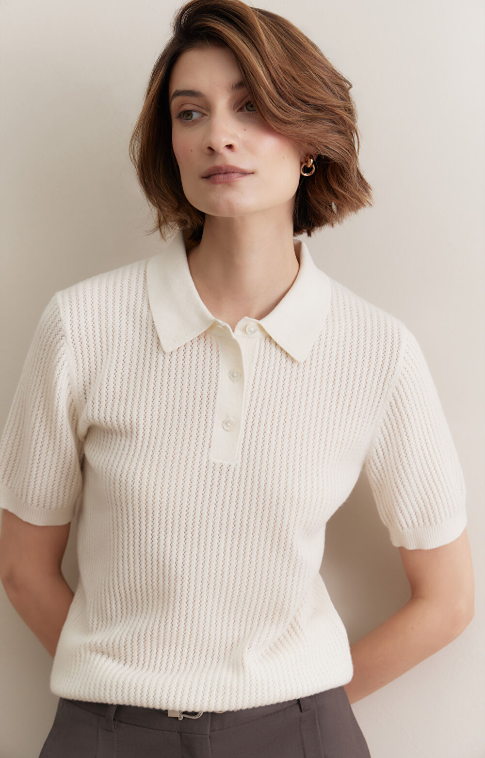 Strukturalny sweter - 5