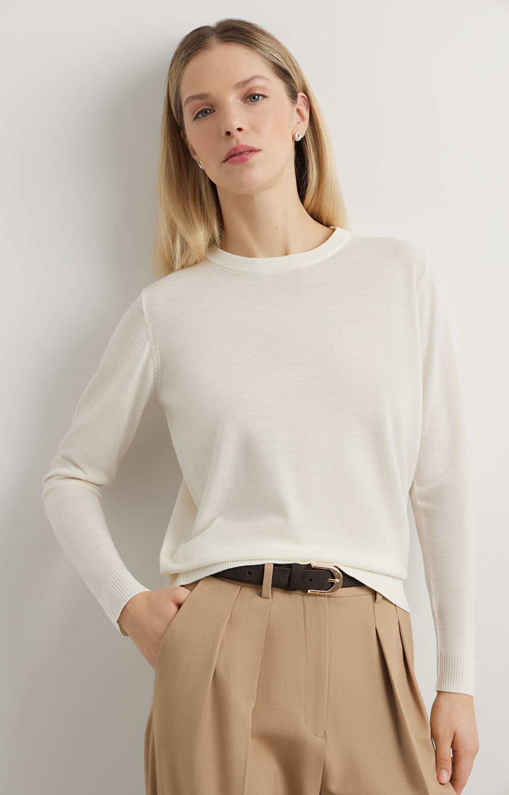 Sweter round neck - 5