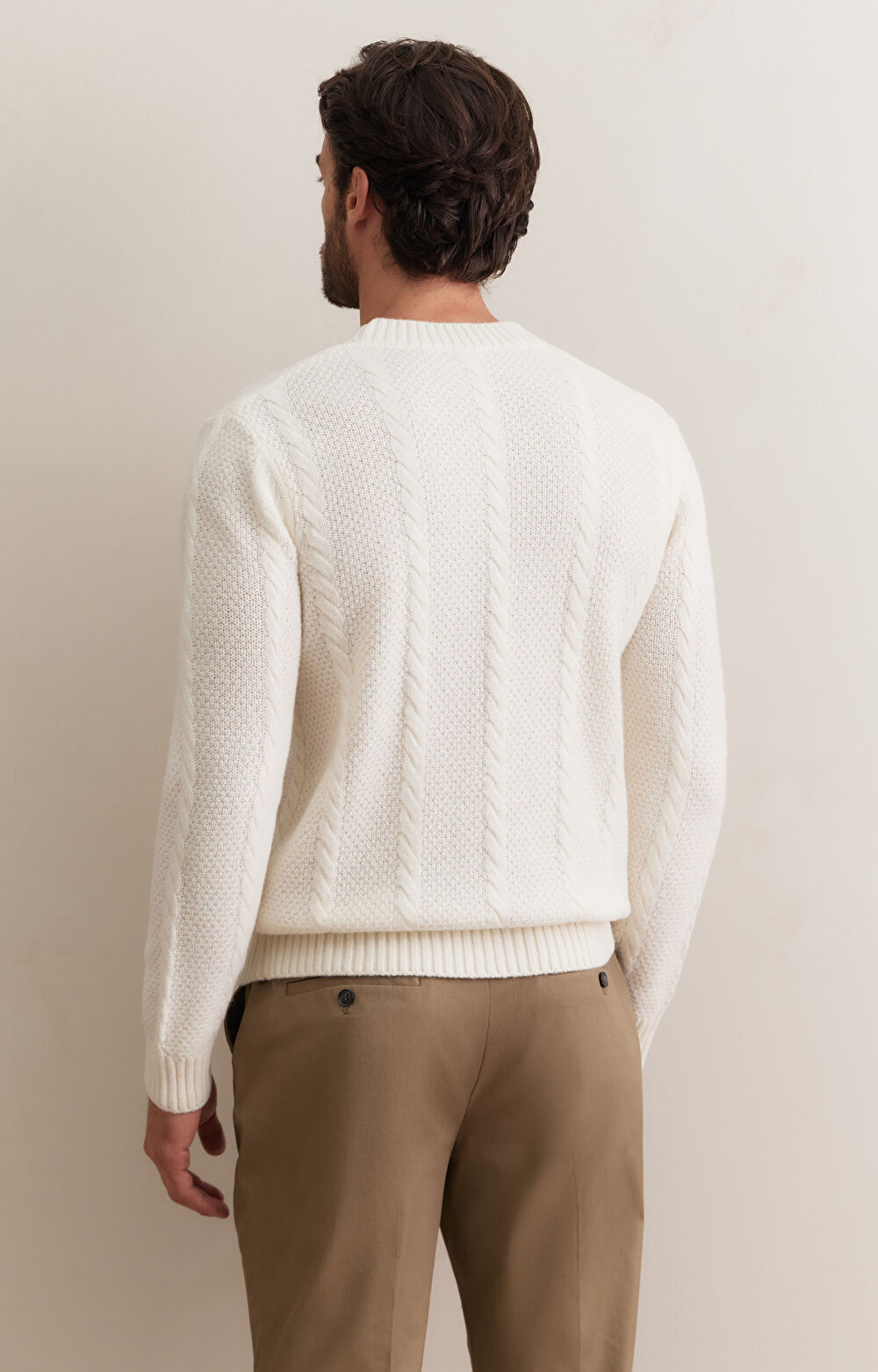 Sweter w geometryczny wzór - 2