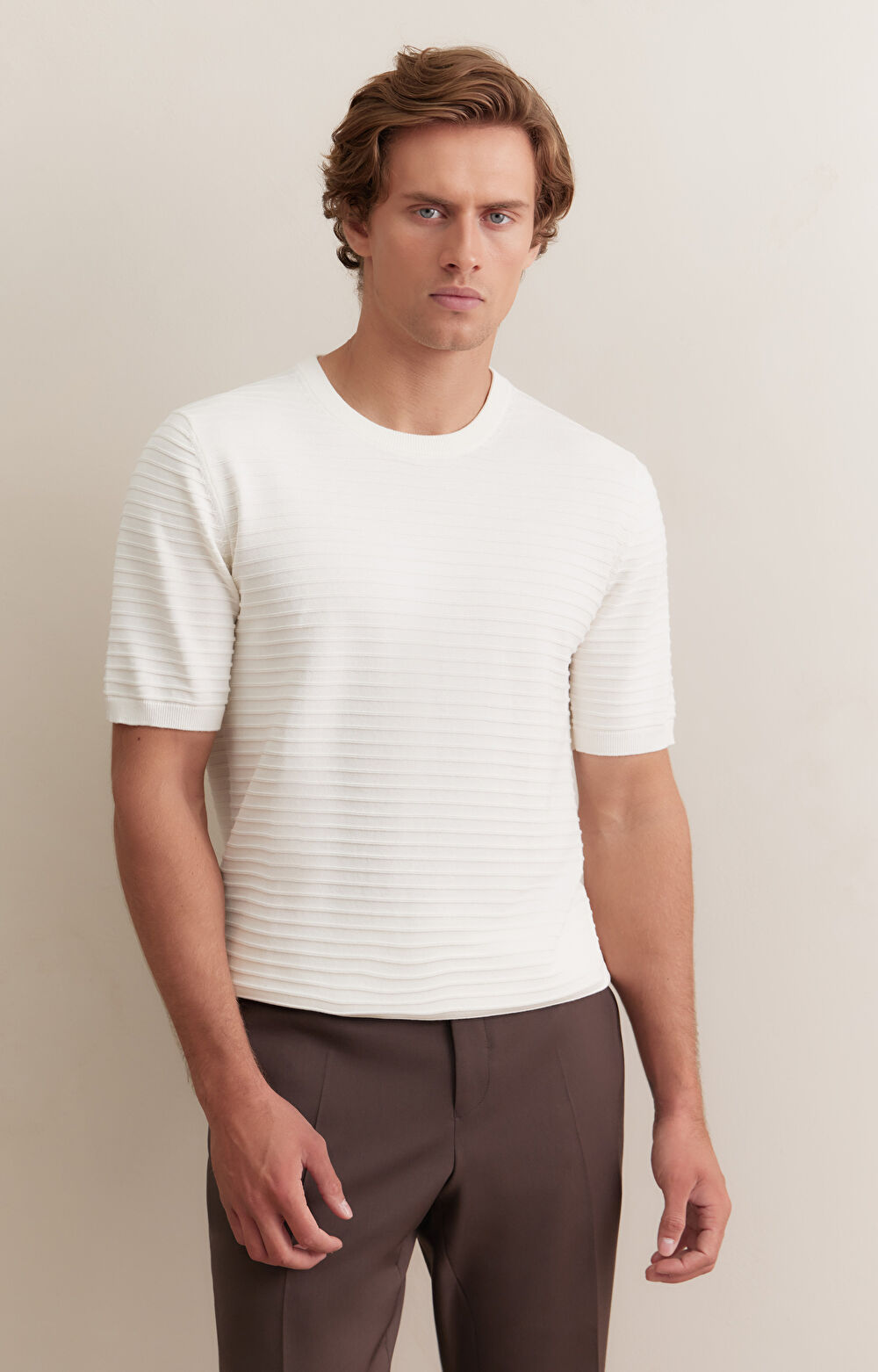 T-shirt swetrowy - 4