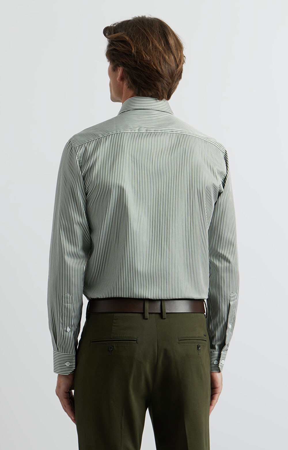 Koszula slim w prążek - 3