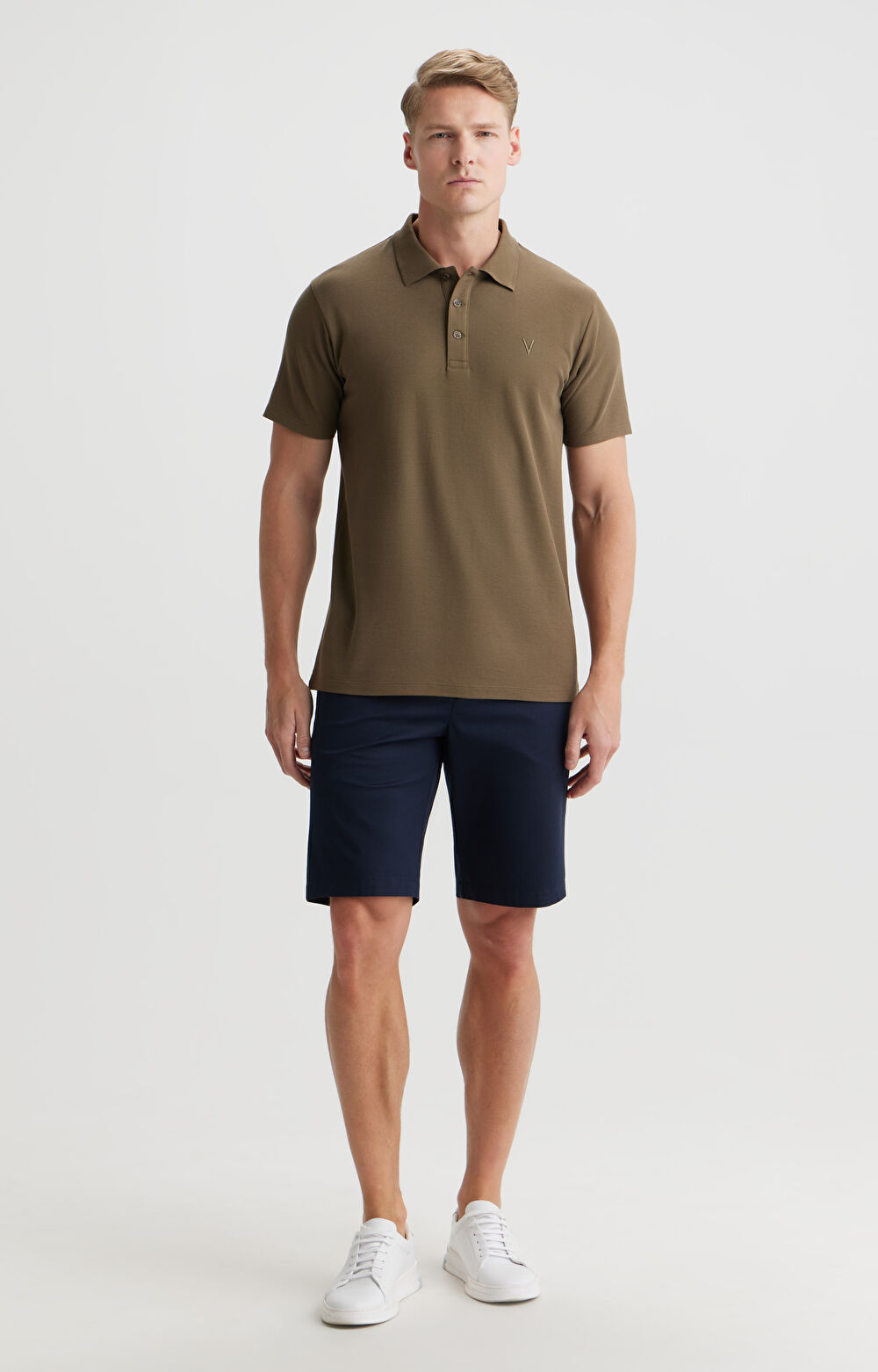 Polo regular z logo - 4