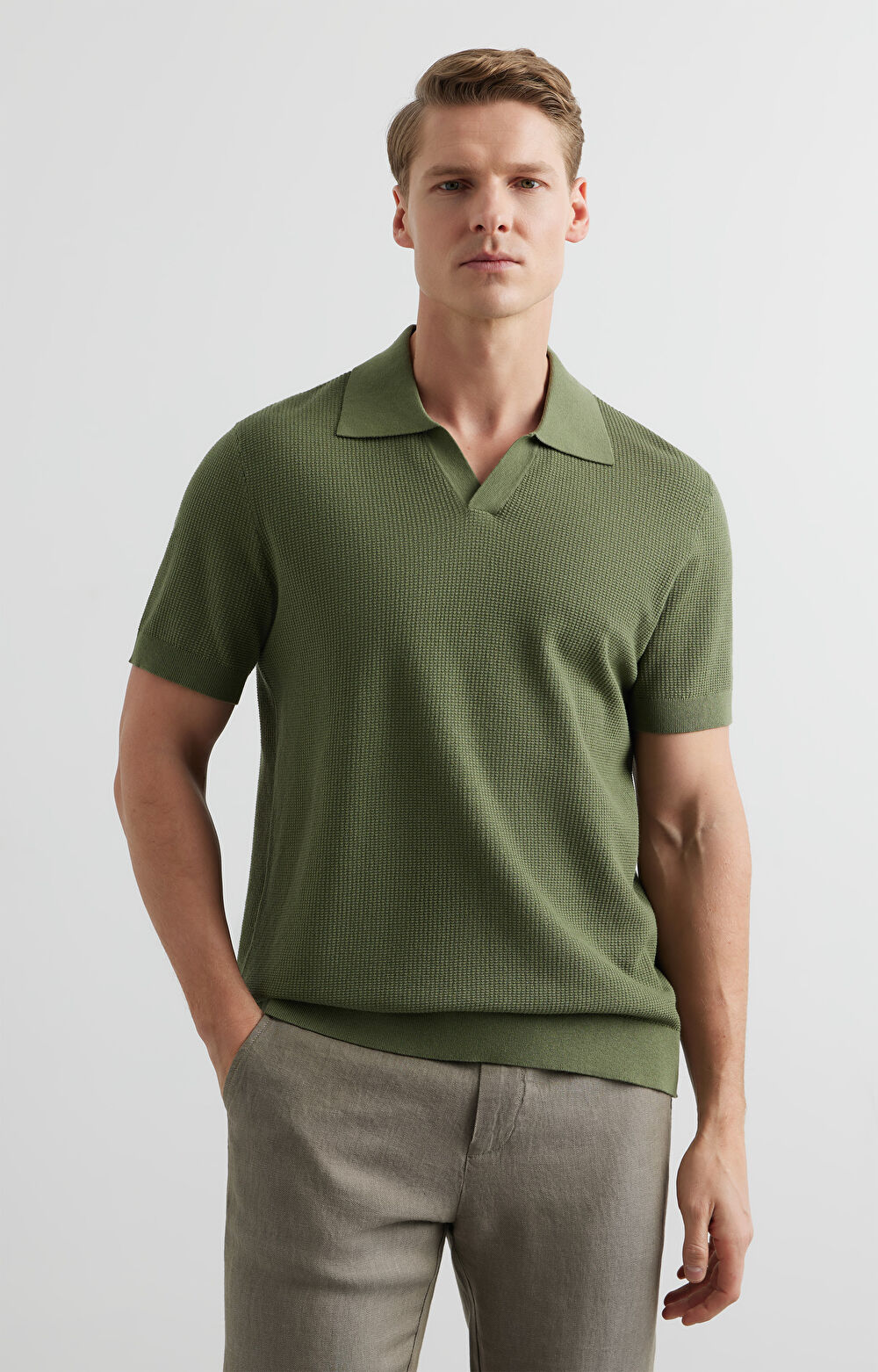 Polo swetrowe regular - 3