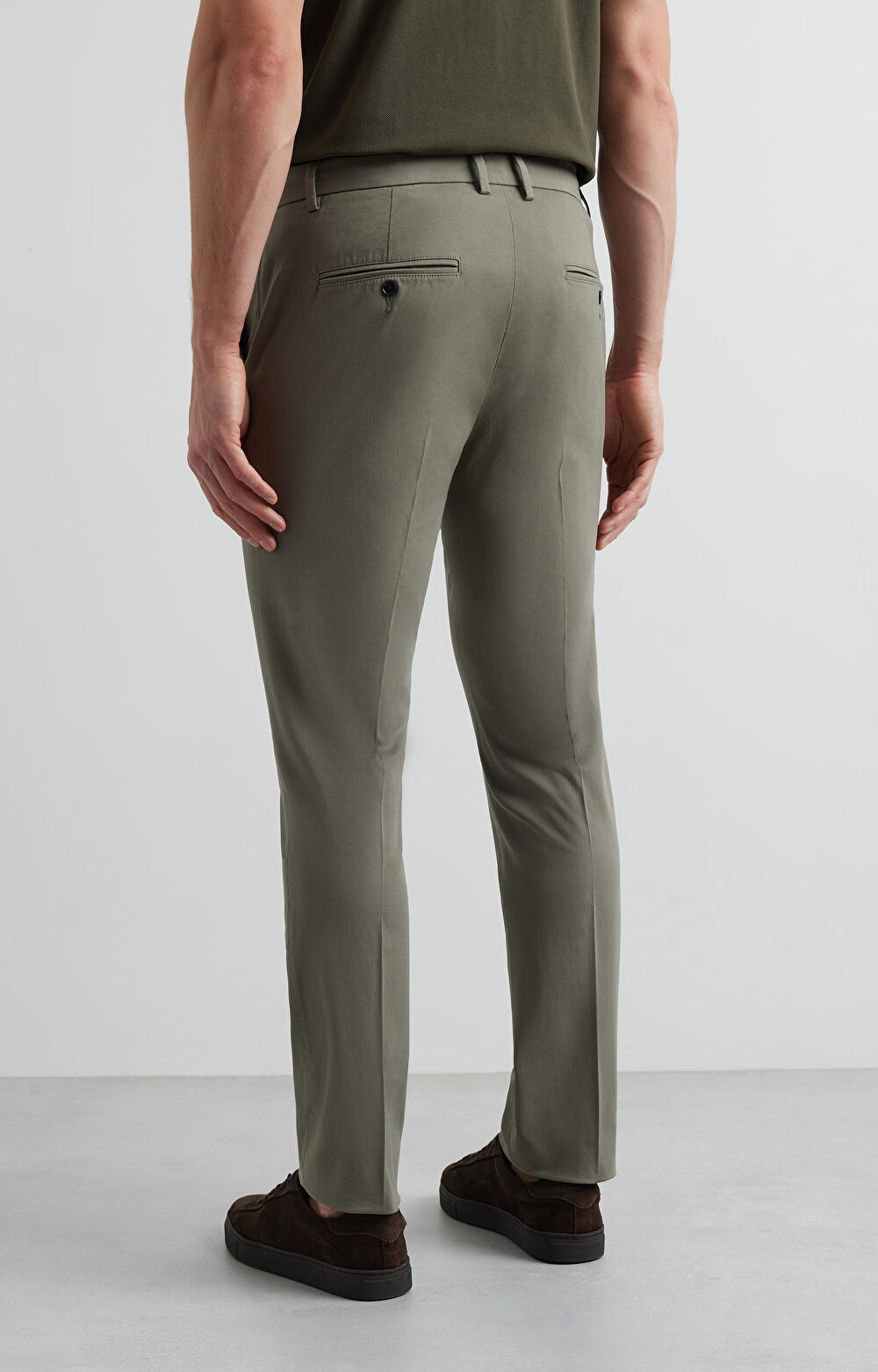Oliwkowe spodnie VISTULA - 4