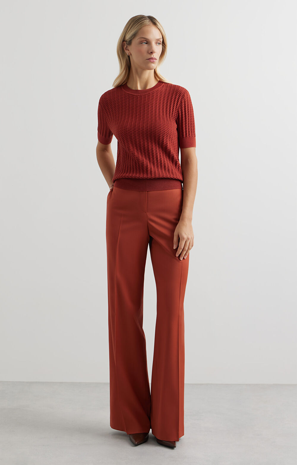 T-shirt z jedwabiem - 4