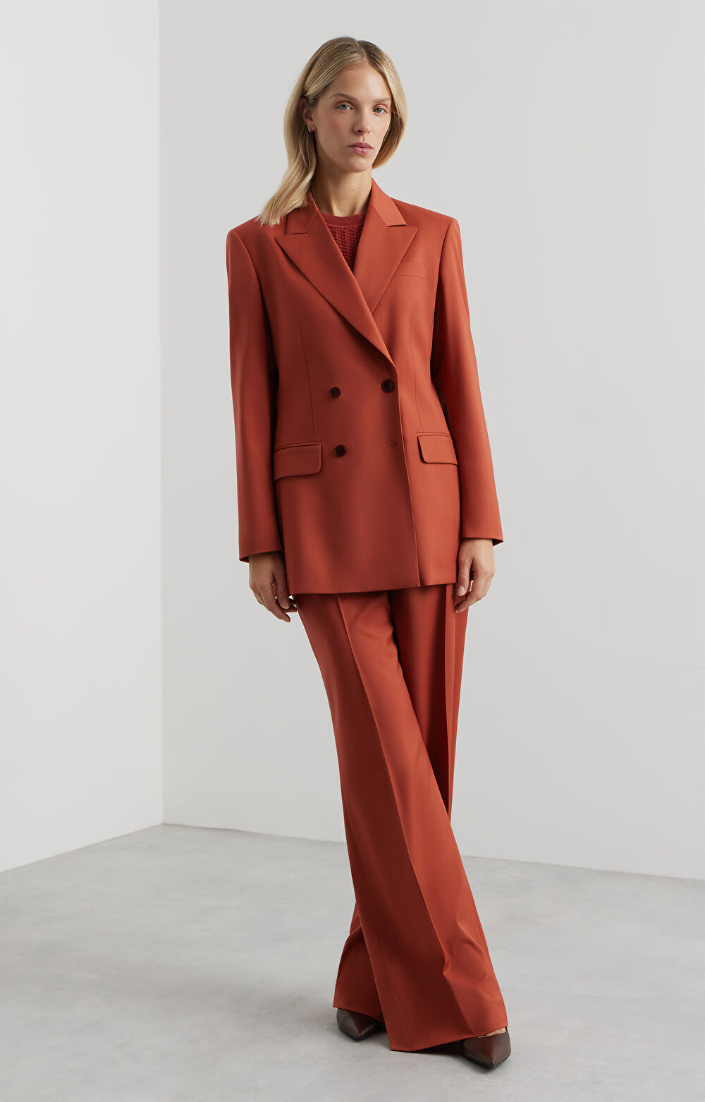 Dwurzędowa marynarka slim do garnituru - Mix&Match - 6