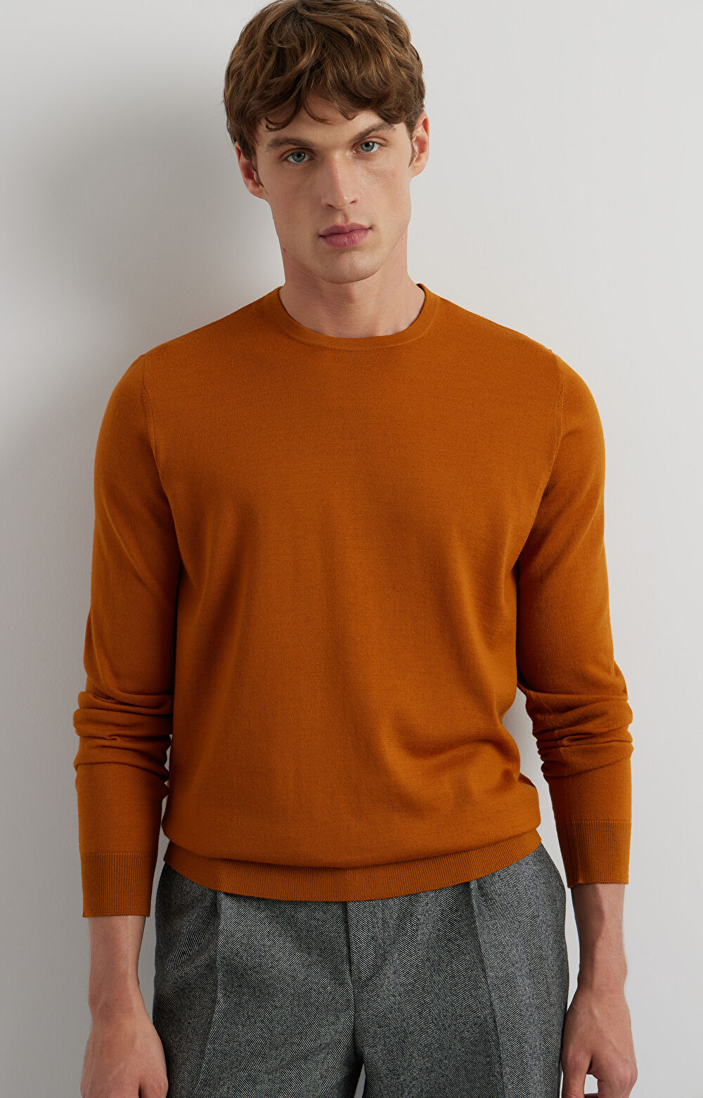 Gładki sweter - 7