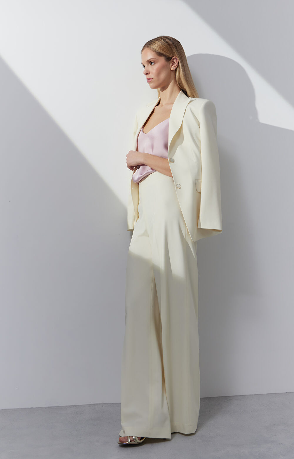 Bluzka slim na ramiączkach - 6