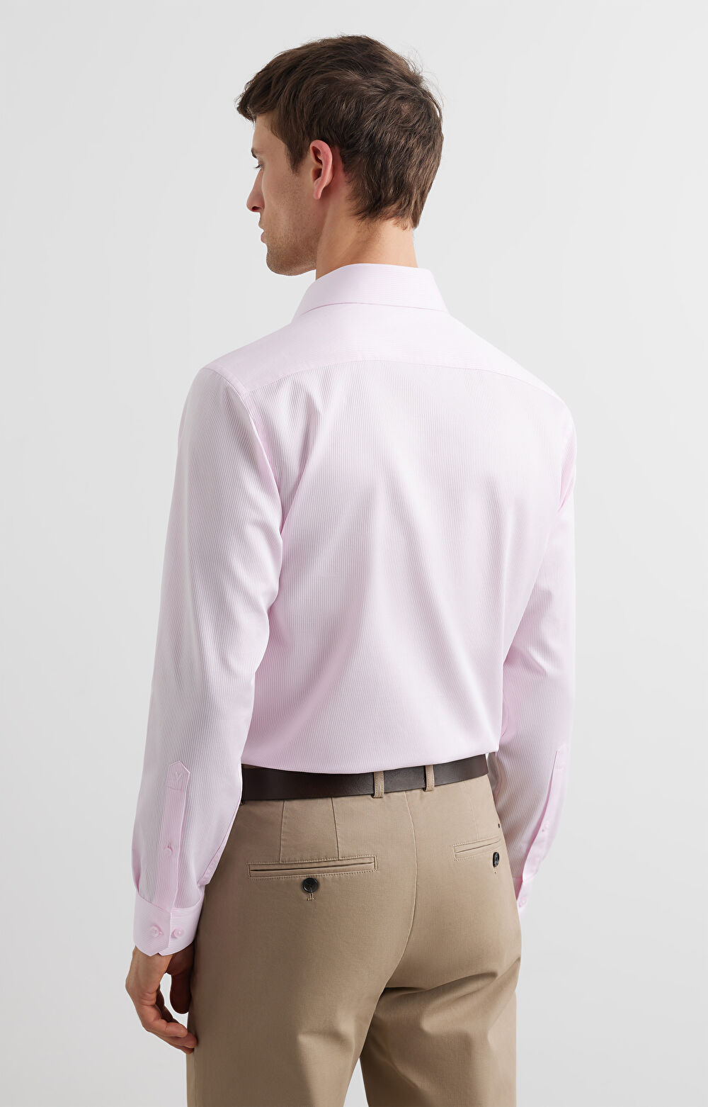 Koszula slim w prążek - 4
