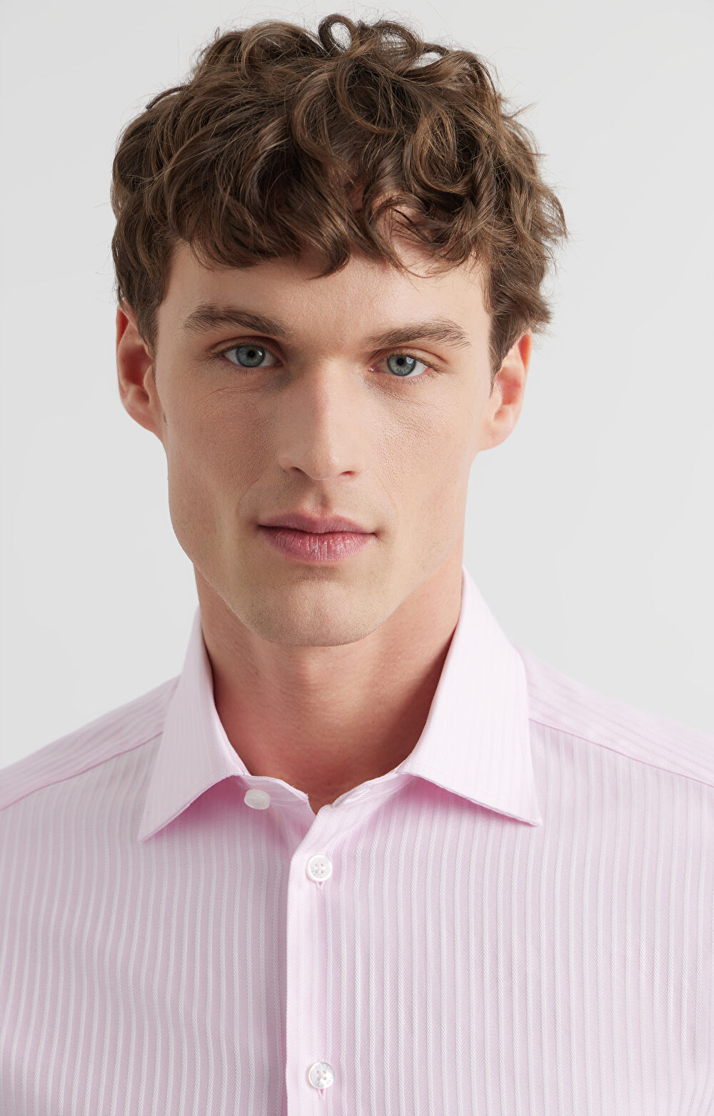 Koszula slim w prążek - 3