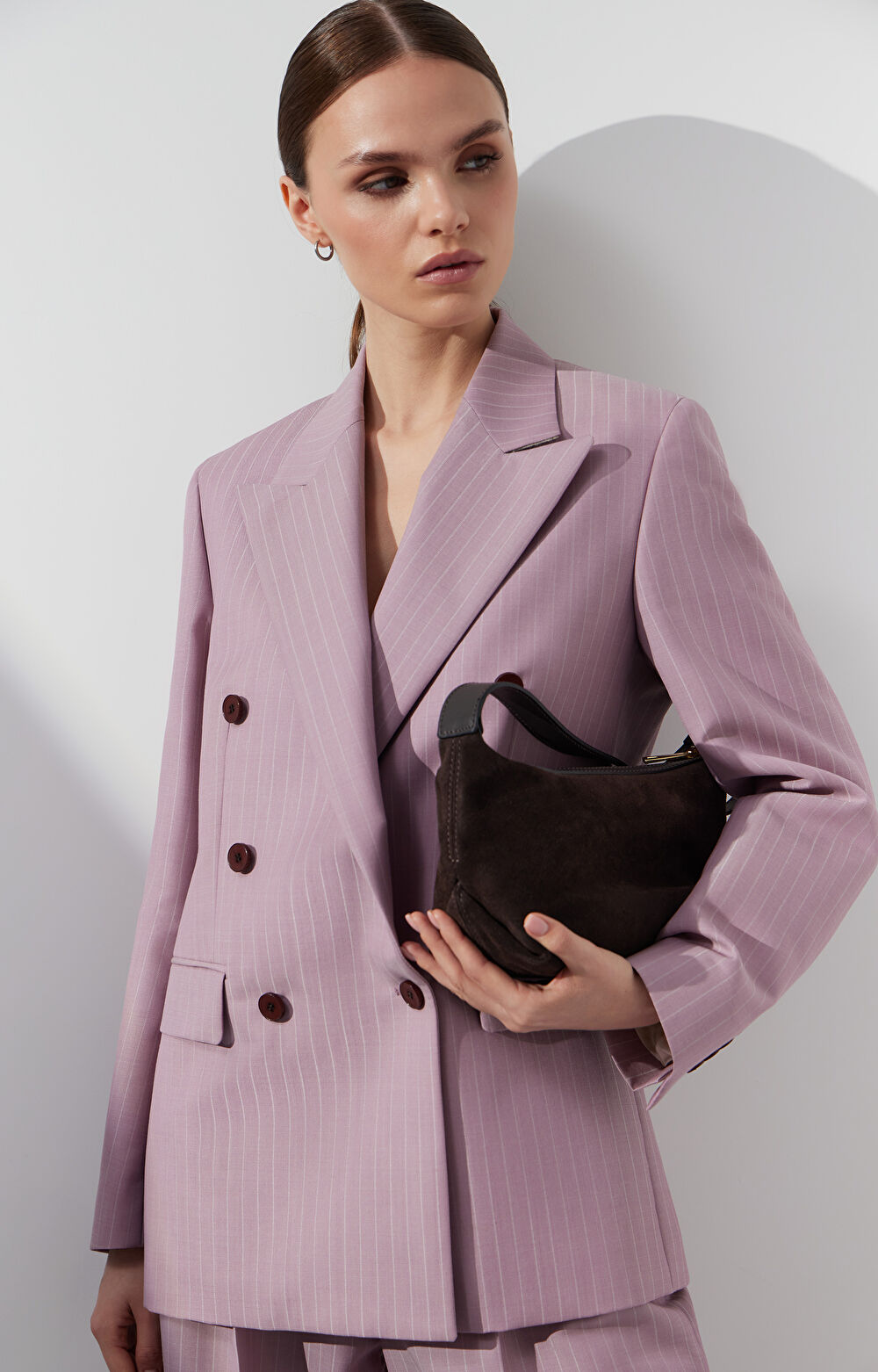 Dwurzędowa marynarka slim do garnituru - Mix&Match - 6