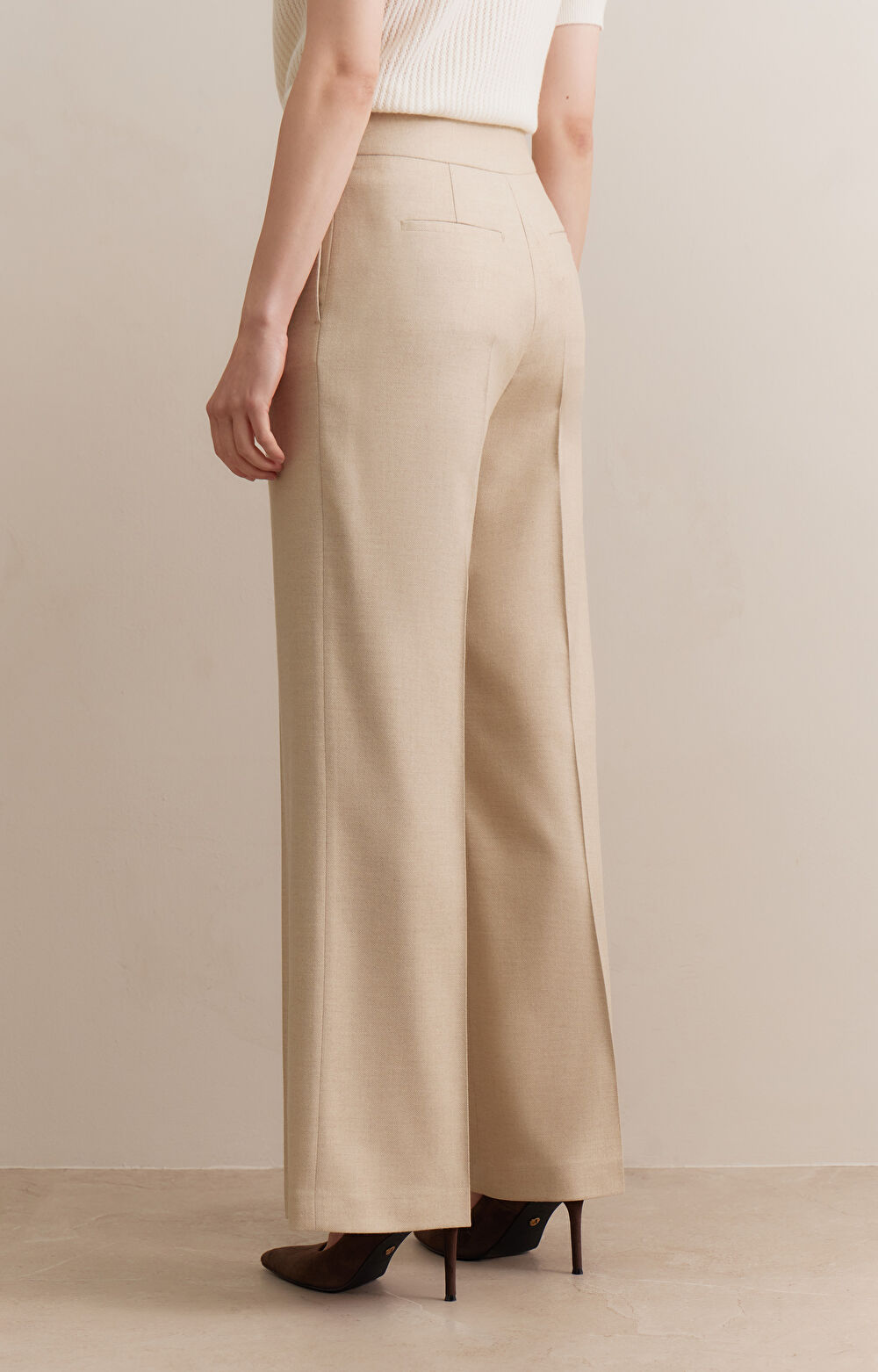Spodnie relaxed fit do garnituru - Mix&Match - 4