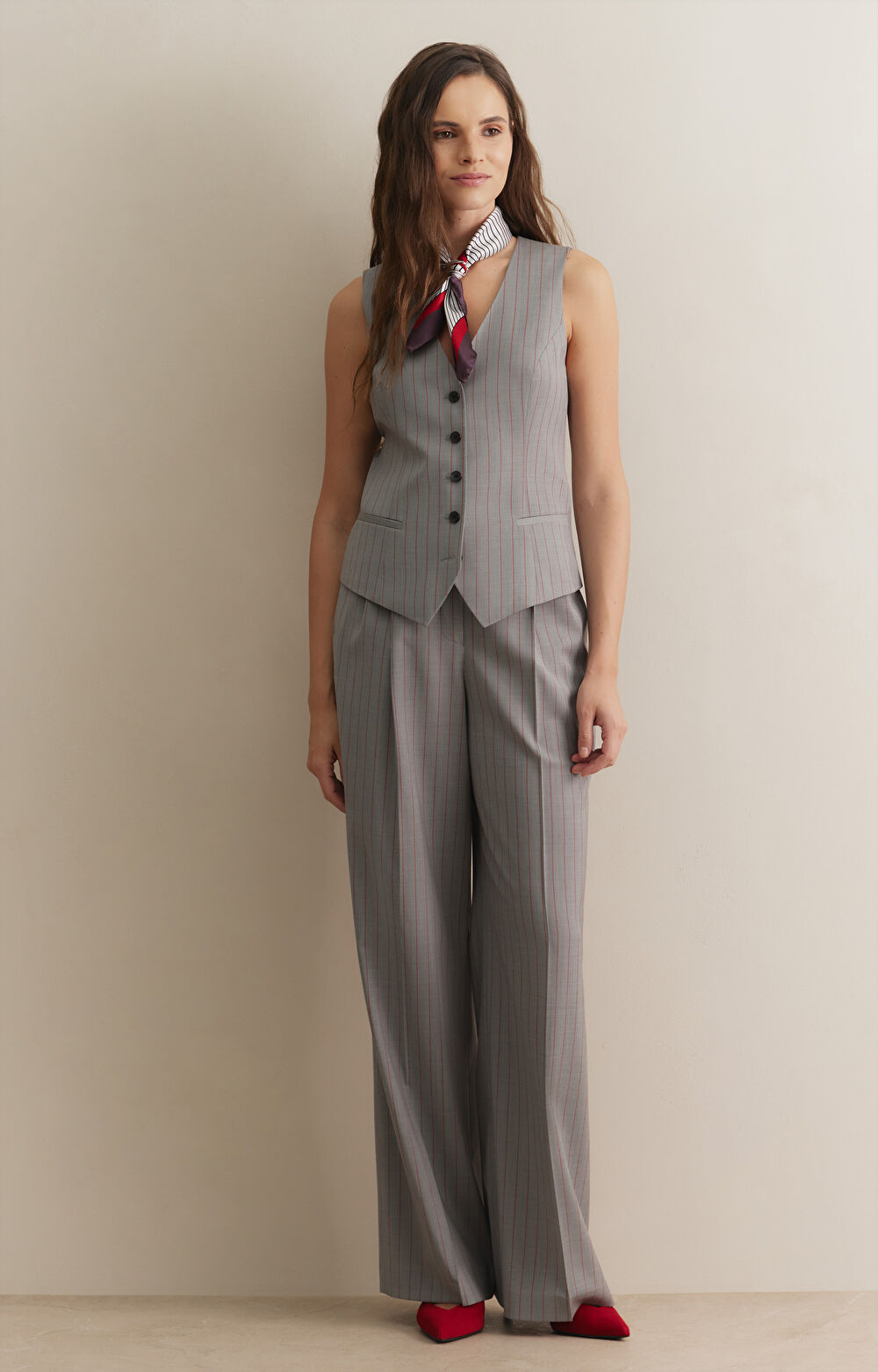 Kamizelka slim do garnituru - Mix&Match - 3