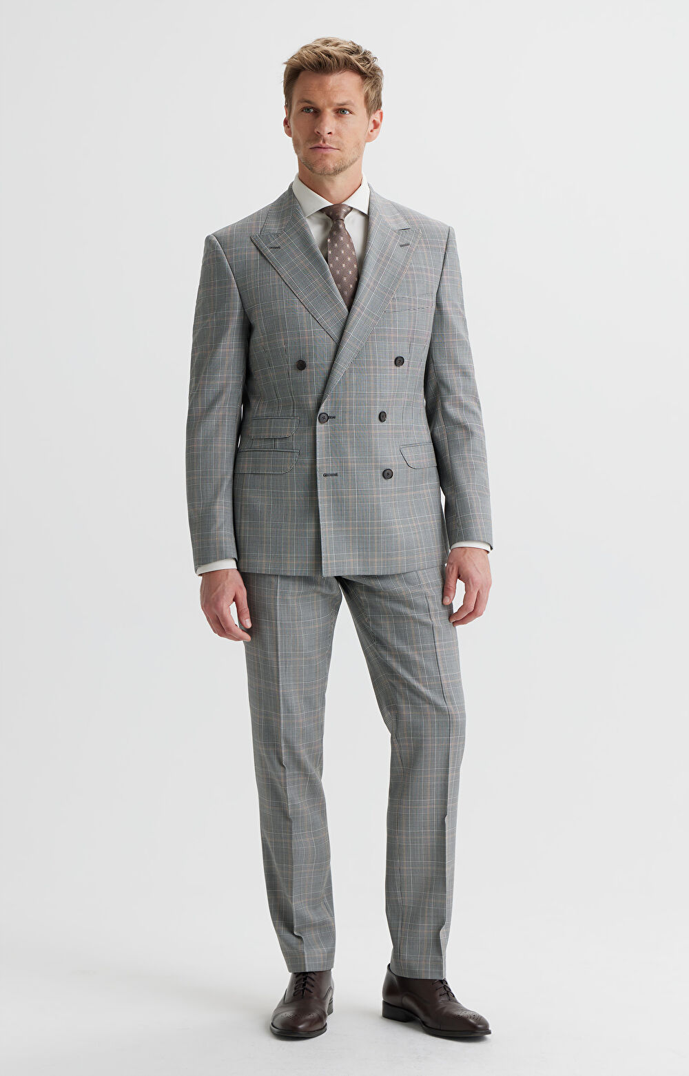 Dwurzędowa marynarka super slim do garnituru - Mix&Match - 2