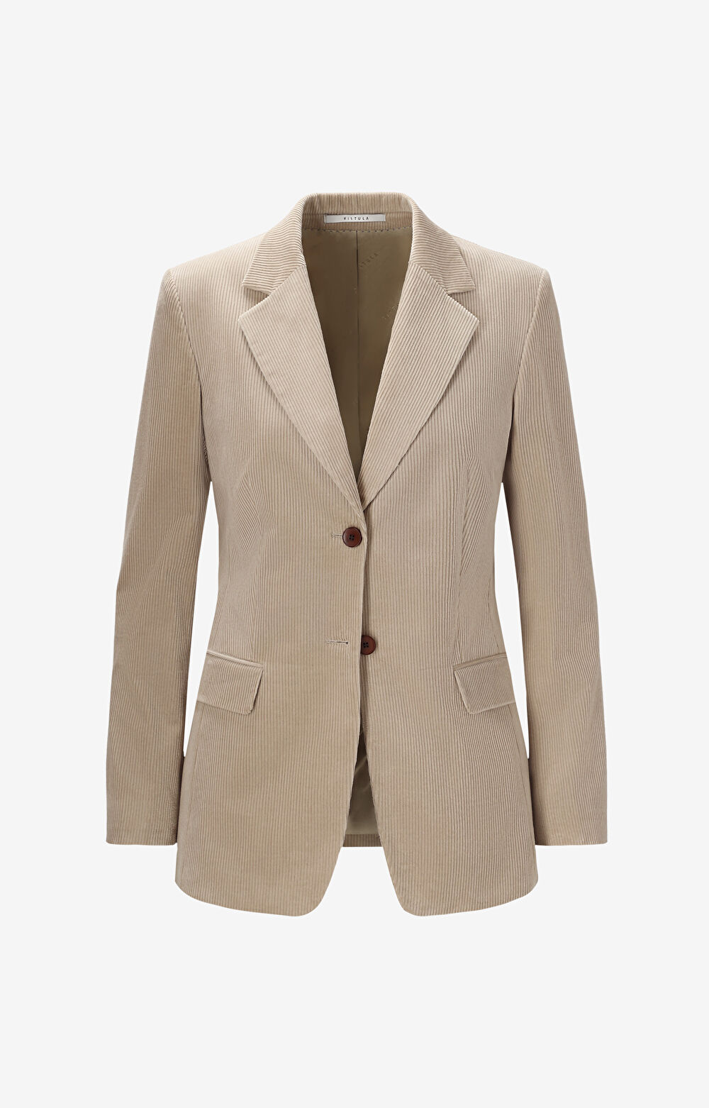 Sztruksowa marynarka slim do garnituru - Mix&Match - 2