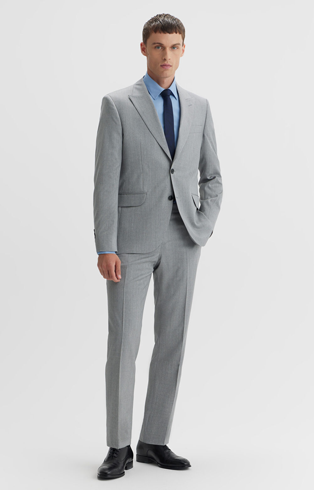 Spodnie super slim do garnituru - Mix&Match