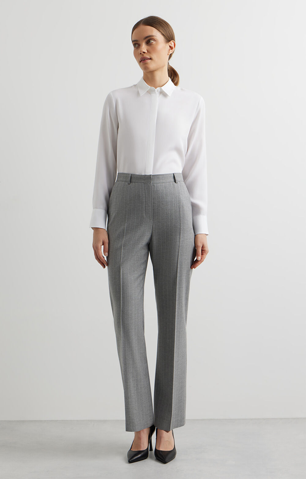 Spodnie slim do garnituru - Mix&Match - 3