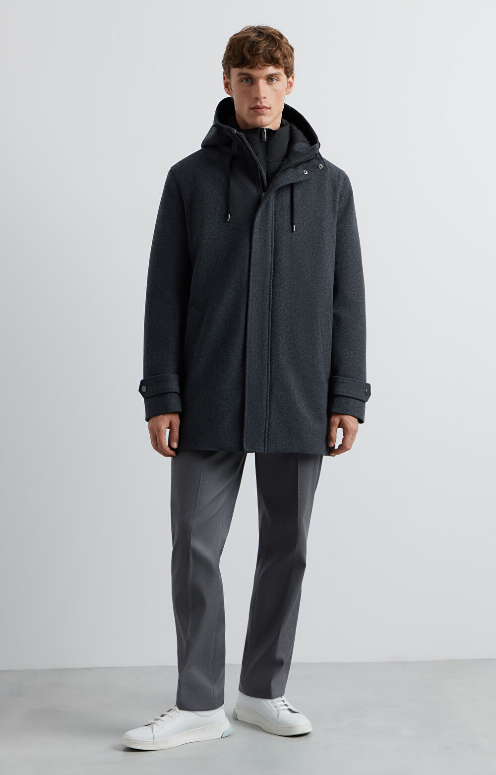 Kurtka z pikowaną podpinką