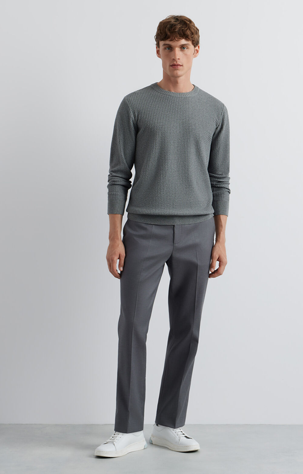 Sweter w mikrowzór - 4
