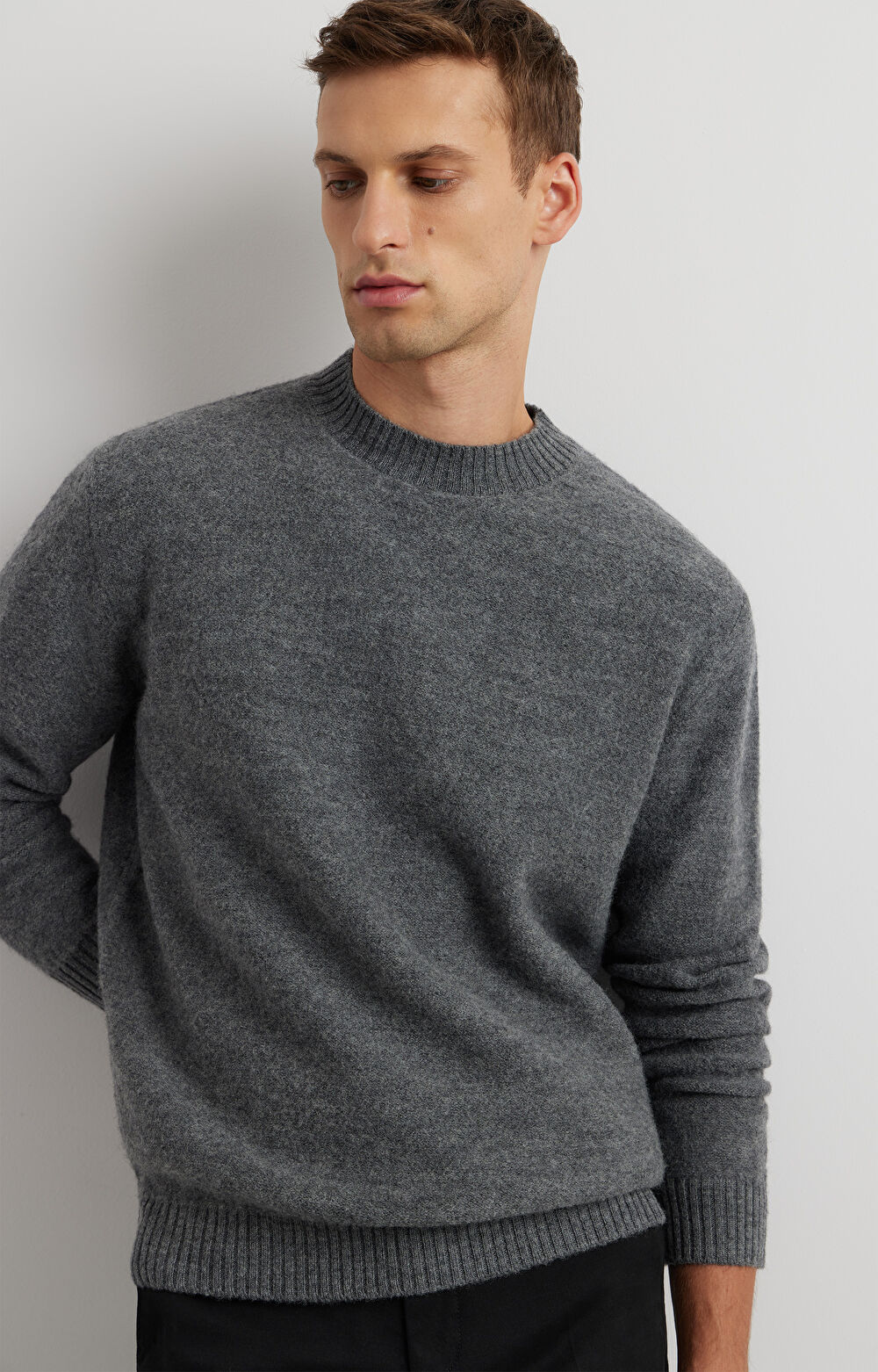 Sweter round neck - 4