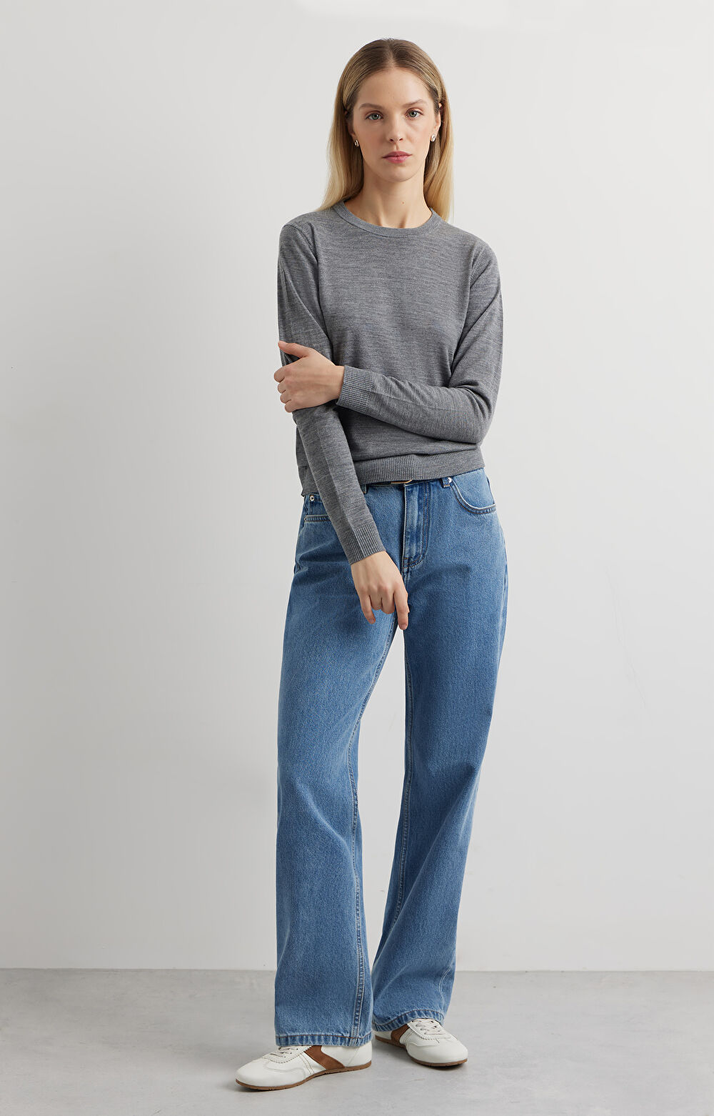 Sweter round neck - 4