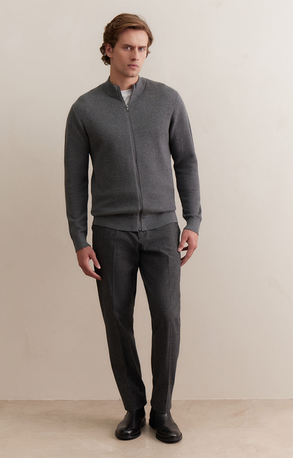 Rozpinany sweter - 4