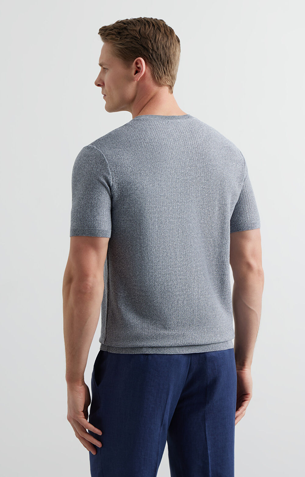 T-shirt swetrowy regular - 3